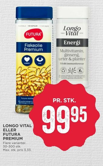 Longo vital eller futura premium