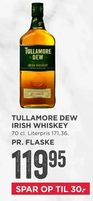 MENY Tullamore dew irish whiskey tilbud