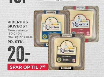 MENY Riberhus skiveost tilbud