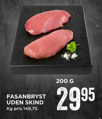 MENY Fasanbryst uden skind tilbud