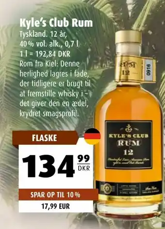 Scandinavian Park Kyle's Club Rum tilbud