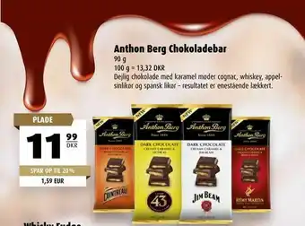 Scandinavian Park Anthon Berg Chokoladebar tilbud