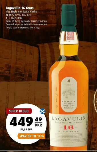 Scandinavian Park Lagavulin 16 Years tilbud