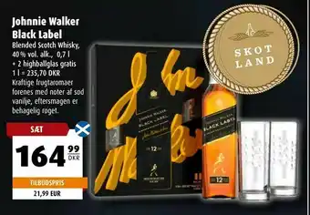Scandinavian Park Johnnie Walker Black Label tilbud