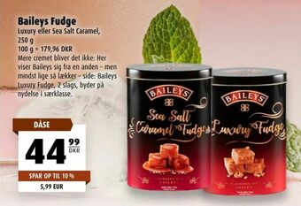 Scandinavian Park Baileys Fudge tilbud