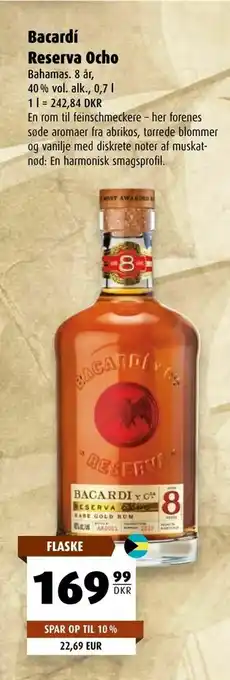 Scandinavian Park Bacardí Reserva Ocho tilbud