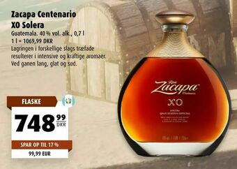 Zacapa Centenario XO Solera