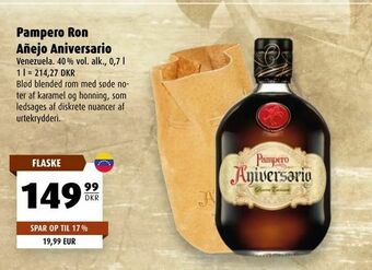 Pampero Ron Añejo Aniversario