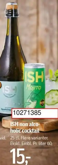 Føtex ISH non alco-holic cocktail tilbud