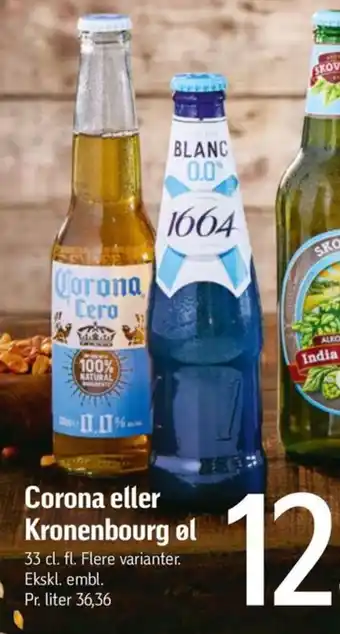 Føtex Corona eller Kronenbourg ol tilbud