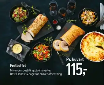 Føtex Festbuffet tilbud