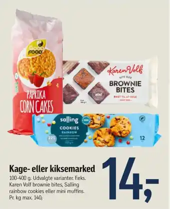 Føtex Kage- eller kiksemarked tilbud