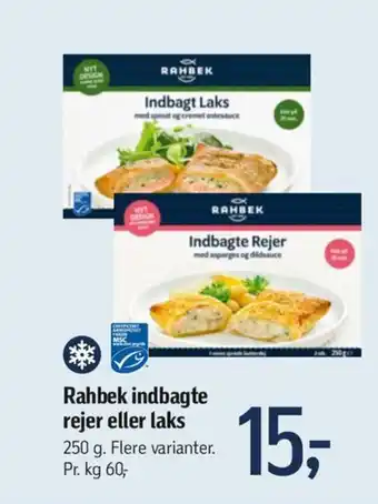 Føtex Rahbek indbagte rejer eller laks tilbud