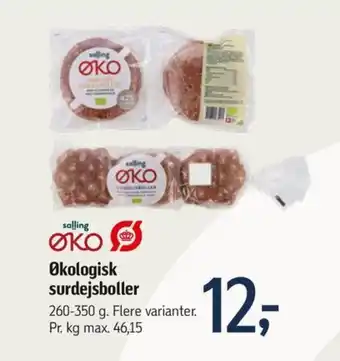 Føtex Økologisk surdejsboller tilbud