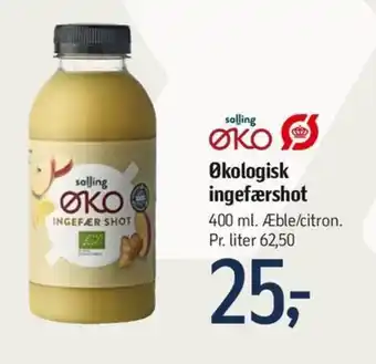 Føtex Økologisk ingefærshot tilbud