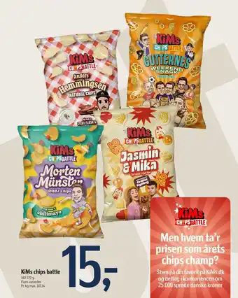 Føtex KiMs chips battle tilbud