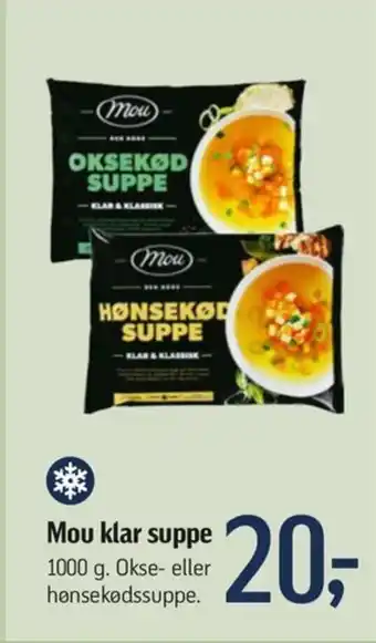 Føtex Mou klar suppe 1000 g tilbud