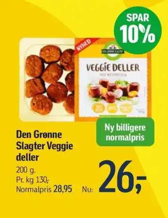 Føtex Den Grønne Slagter Veggie deller tilbud