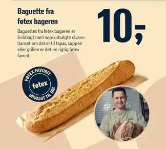 Baguettes fra føtex bageren