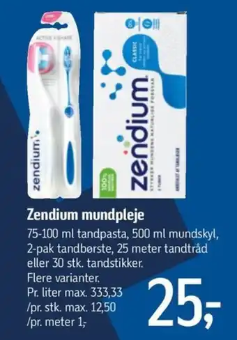 Føtex Zendium mundpleje tilbud