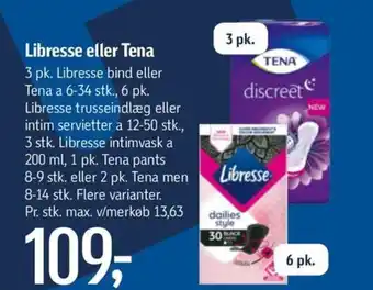 Føtex Libresse eller Tena tilbud