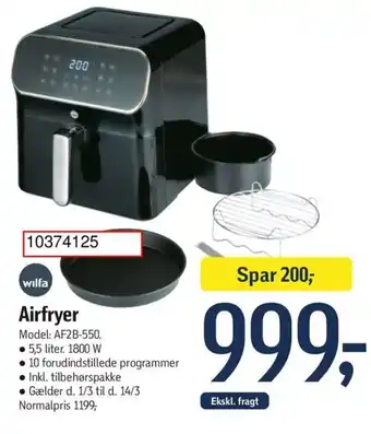 Føtex Airfryer tilbud