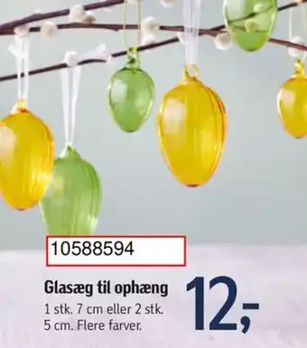 Føtex Glasæg til ophæng tilbud