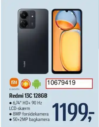 Føtex Redmi 13C 128GB tilbud