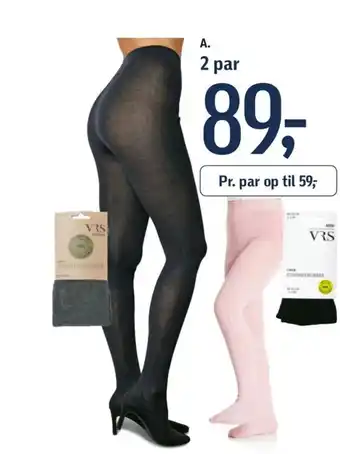 Føtex Strømpebukser til dame eller børn. tilbud