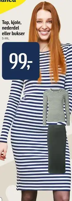 Føtex Top, kjole, nederdel eller bukser tilbud