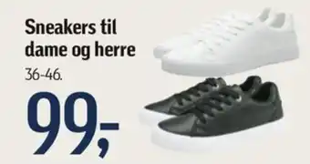 Føtex Sneakers til dame og herre 36-46. tilbud