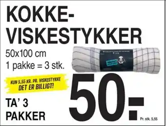 KOKKE- VISKESTYKKER