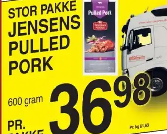 ABC Lavpris STOR PAKKE JENSENS PULLED PORK tilbud