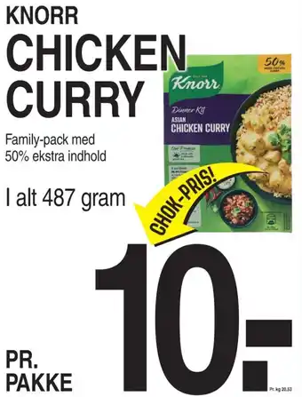 ABC Lavpris KNORR CHICKEN CURRY tilbud