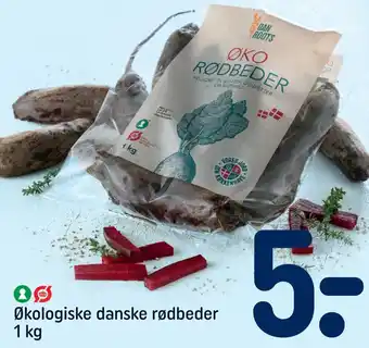 REMA 1000 Økologiske danske rødbeder 1 kg tilbud
