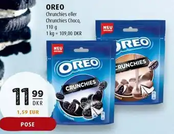 Scandinavian Park OREO Chrunchies eller Chrunchies Choco, 110 g tilbud