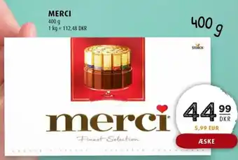 Scandinavian Park MERCI 400 g 1 kg tilbud
