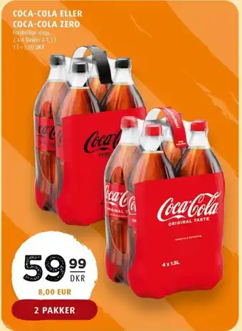 Scandinavian Park COCA-COLA ELLER COCA-COLA ZERO Forskellige slags tilbud