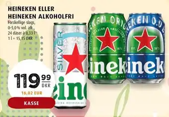 Scandinavian Park HEINEKEN ELLER HEINEKEN ALKOHOLFRI tilbud