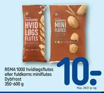 REMA 1000 REMA 1000 hvidløgsflutes eller fuldkorns miniflutes tilbud