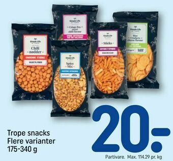 REMA 1000 Trope snacks tilbud