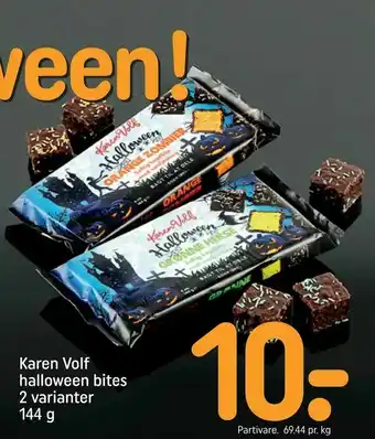 REMA 1000 Karen Volf halloween bites 2 varianter tilbud