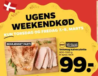 Netto Velsmag kalveculotte tilbud