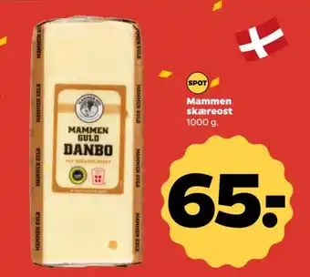 Netto Mammen skæreost tilbud