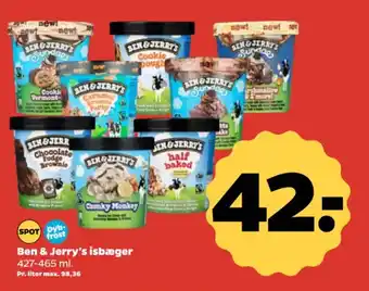 Netto Ben & Jerry's isbæge tilbud