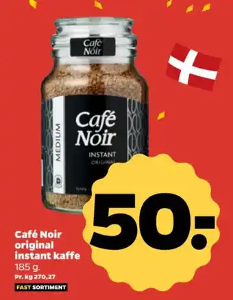 Netto Café Noir original instant kaffe tilbud