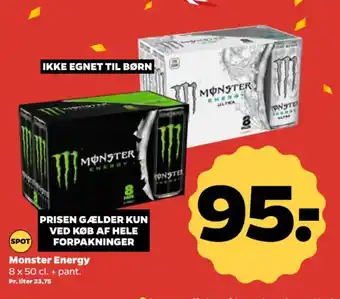 Netto Monster Energy tilbud