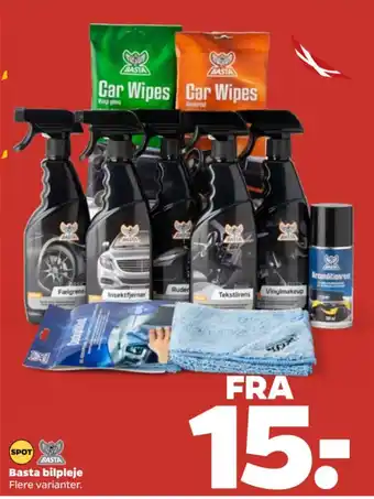 Netto Basta bilpleje tilbud