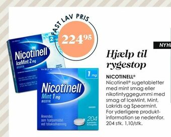 Matas NICOTINELL tilbud