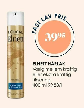Matas Elnett hårlak tilbud